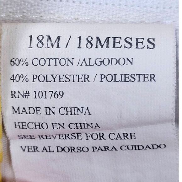 Sophie Rose Yellow and White Checkered Summer Dress18mo - Picture 6 of 8